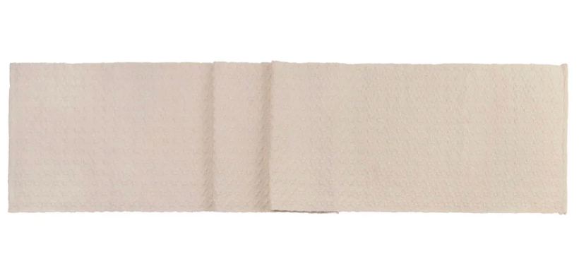 Ivory Cobble Woven Table Runner