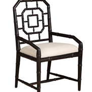 Black Lahara Dining Chair