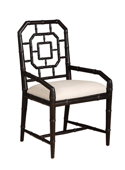 Black Lahara Dining Chair