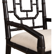 Black Lahara Dining Chair