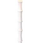 LED White Bamboo Lamp