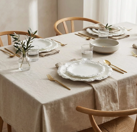White Ceramic Salad/Dessert Plate with Textured Rim