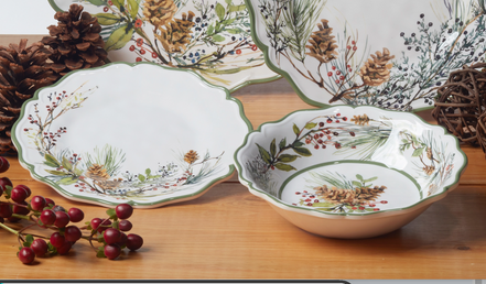 Winter Forest Melamine Collection