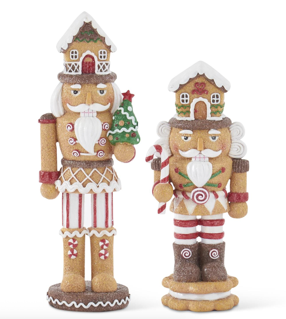 Glittered Gingerbread Soldiers