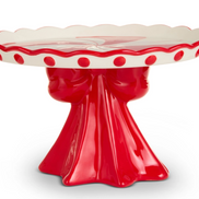 Scalloped Bow Cake Stand