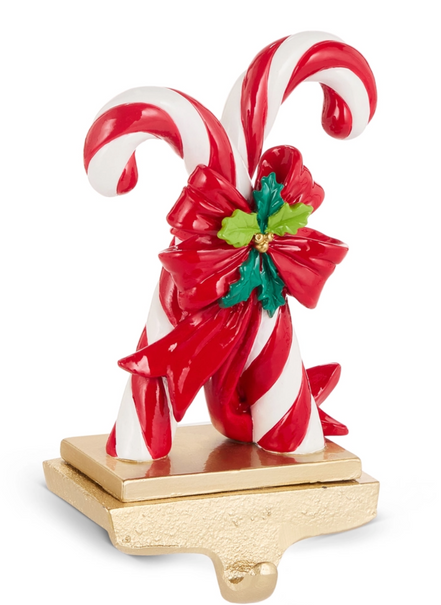 Candy Cane Stocking Holder