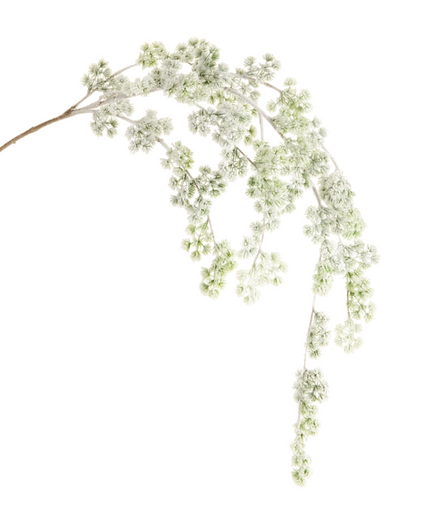 Flocked Pine Branch