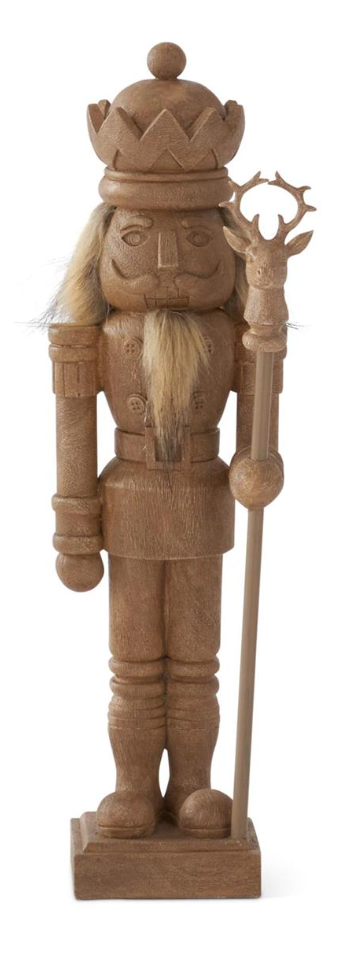 Faux Woodgrain Nutcracker