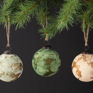 Ornament - Antiqued Frosted