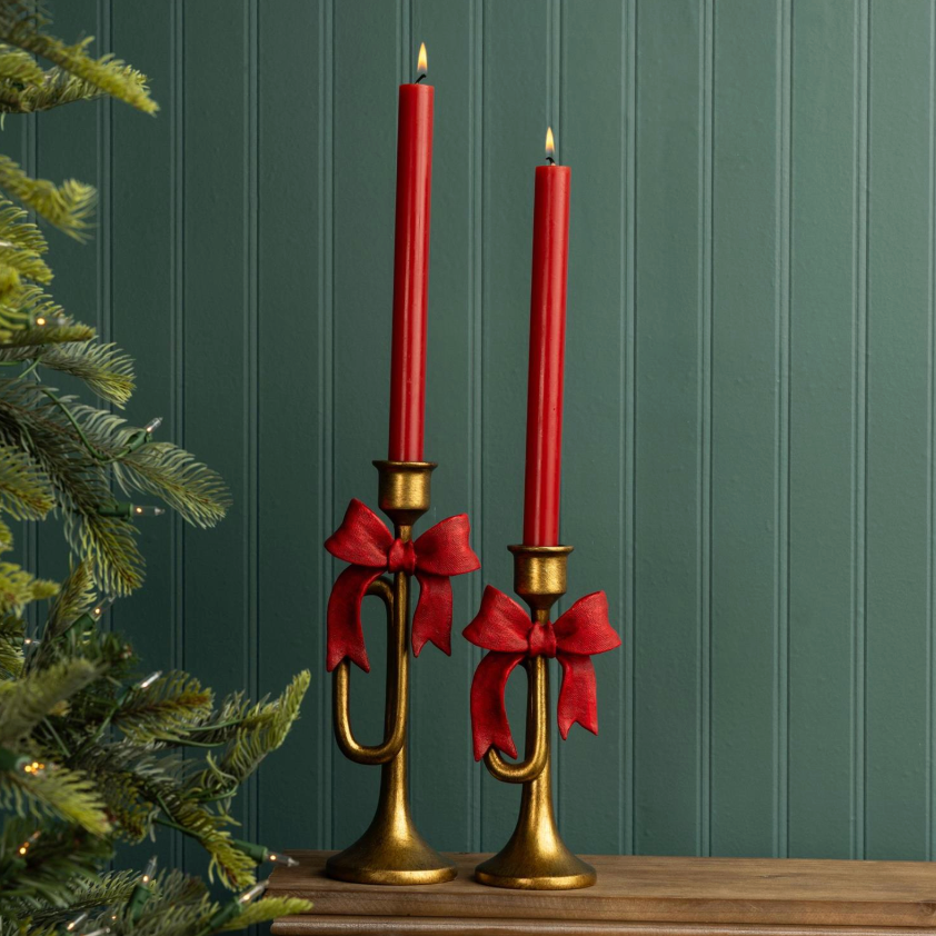 Candle Holder - Holiday Bugle