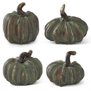 Resin Patina Copper Filler Pumpkins