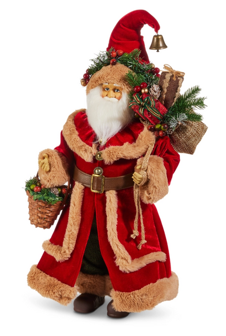 18" Woodland Santa