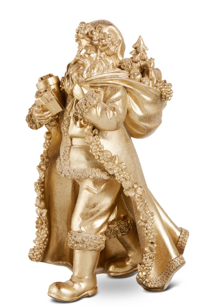 Fruit Trimmed Santa