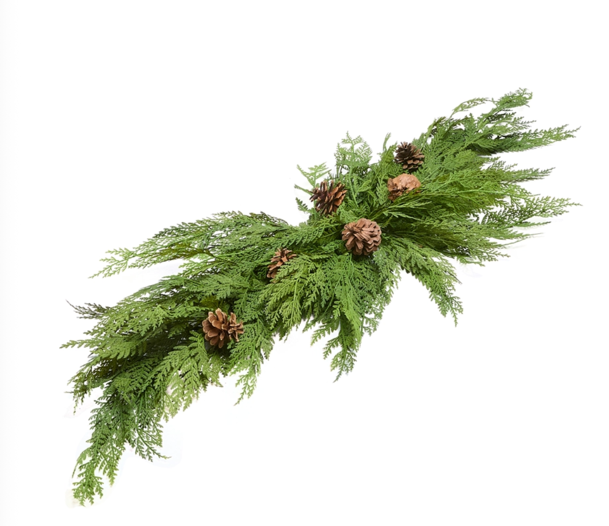 Cedar and Pinecone Swag