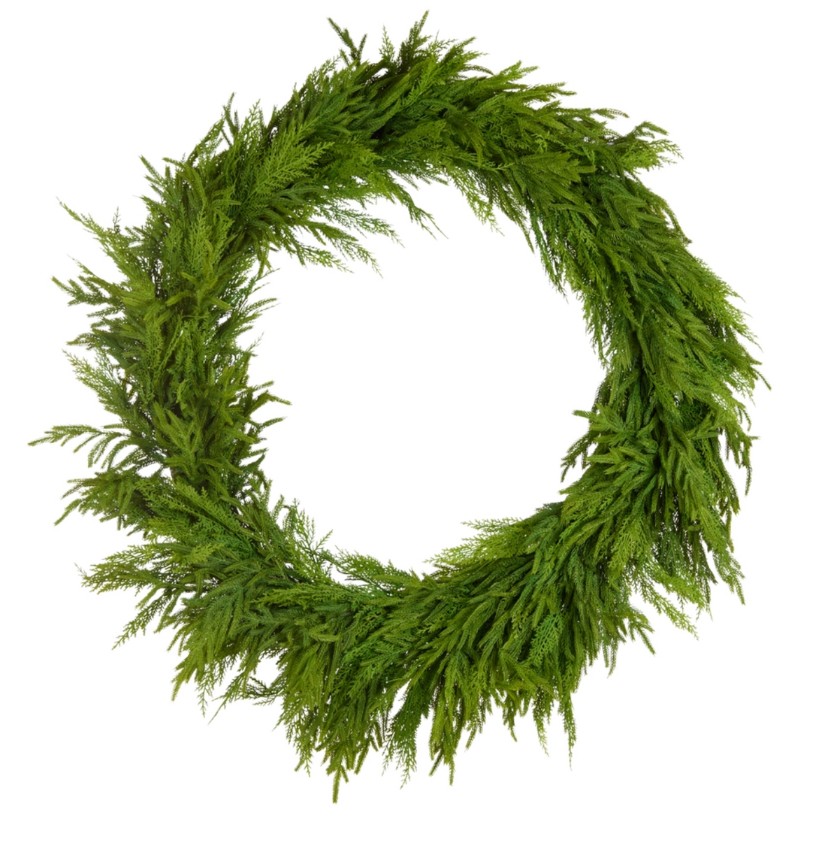 Real Touch Mixed Greenery Wreath