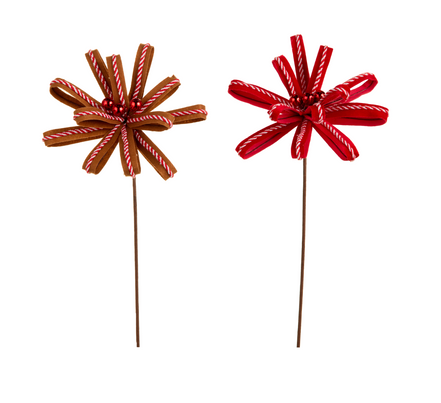 21" Velvet Loop Flower