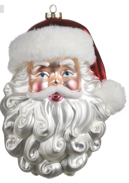 Red Santa Ornament