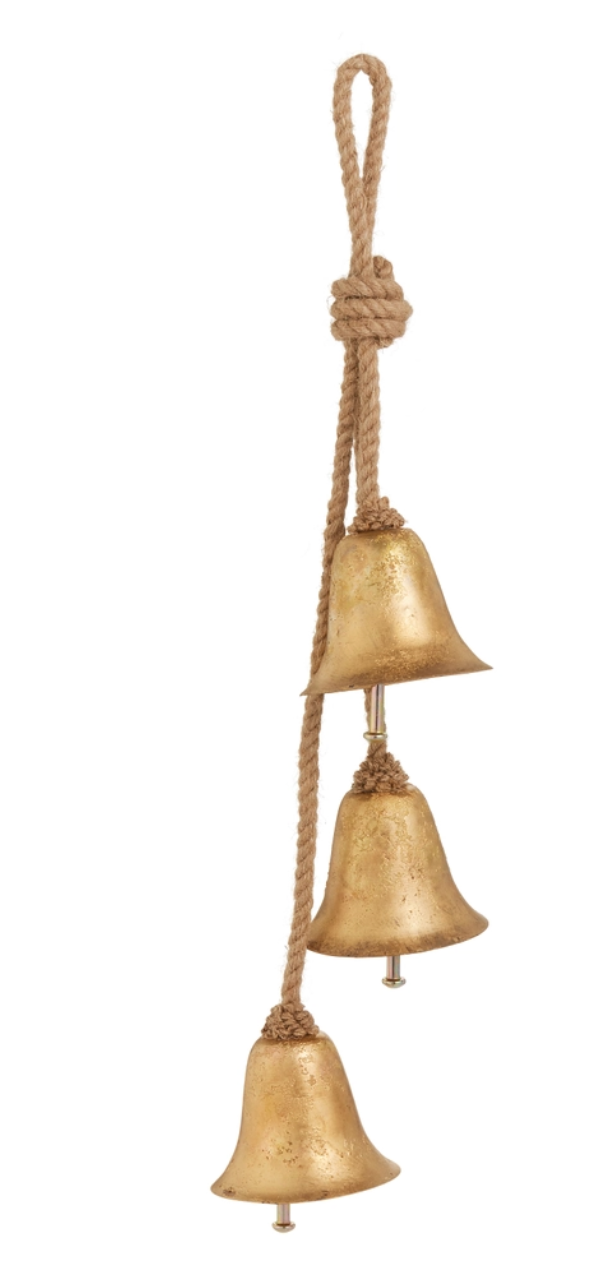 Gold Bell Cluster Ornament