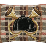 Bugle Crest Hook Pillow