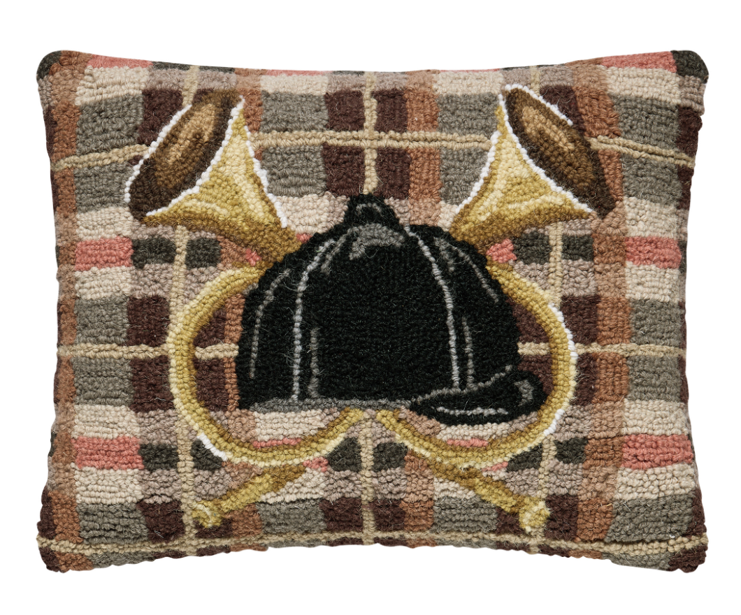 Bugle Crest Hook Pillow