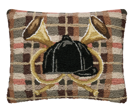 Bugle Crest Hook Pillow