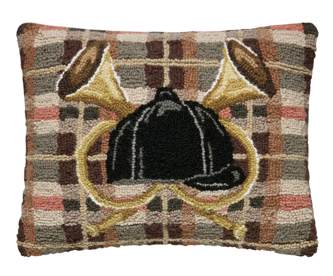 Bugle Crest Hook Pillow