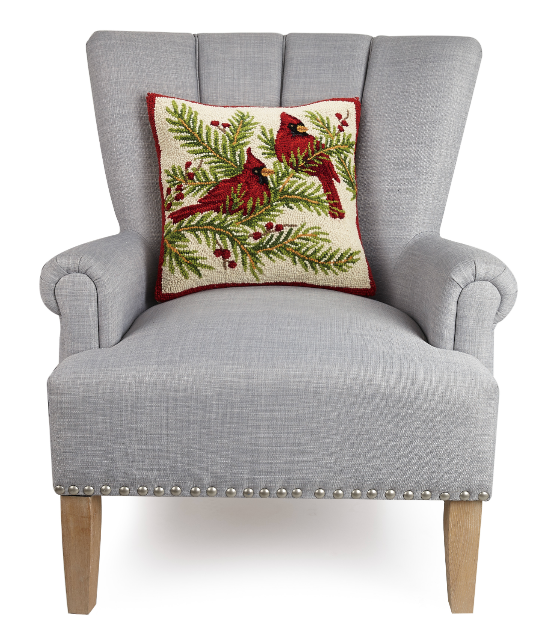 Cardinals Hook Pillow