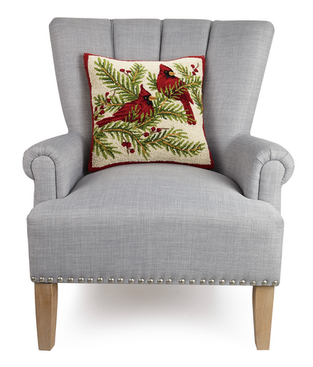 Cardinals Hook Pillow