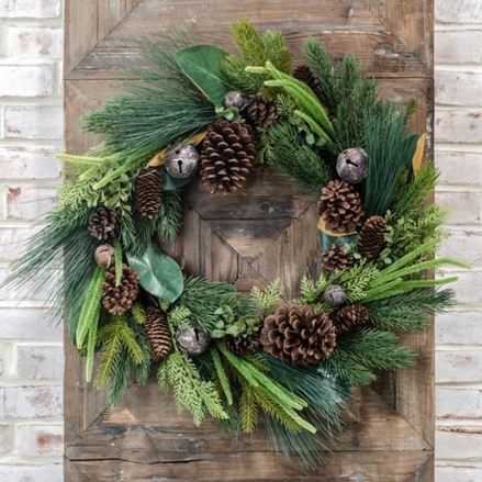 Mixed Greenery Wreath