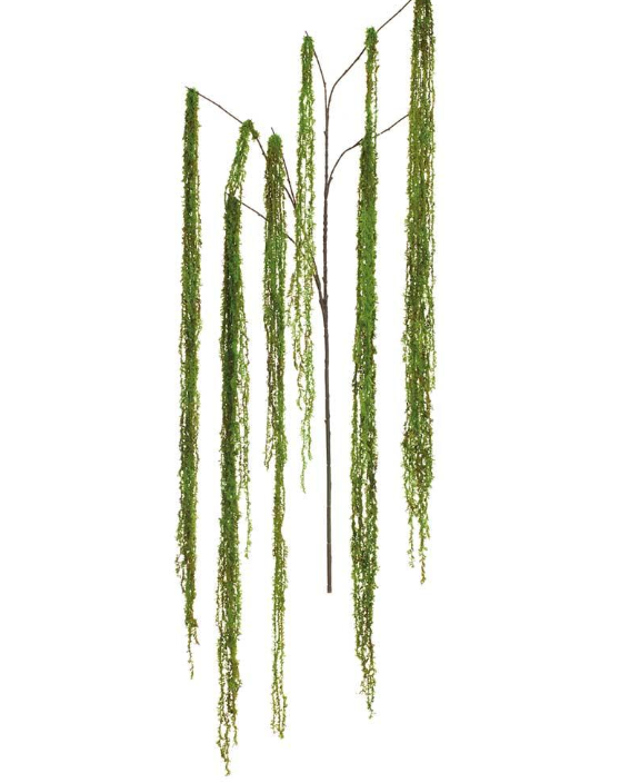 62" Hanging Moss Spray