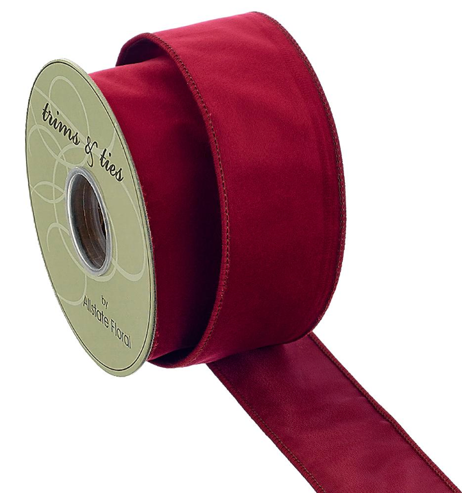 Red Velvet Ribbon 2.5