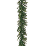 Ontario Mixed Pine Garland w LED Lights