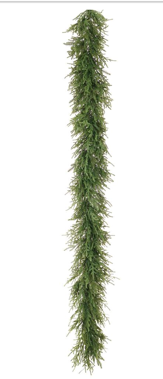 Willow Pine Garland w/ LED Lights