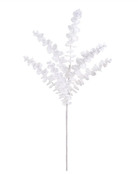 Snow Eucalyptus Leaf Spray