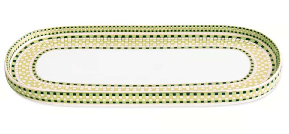 Ceramic Ravenna Long Oval Platter