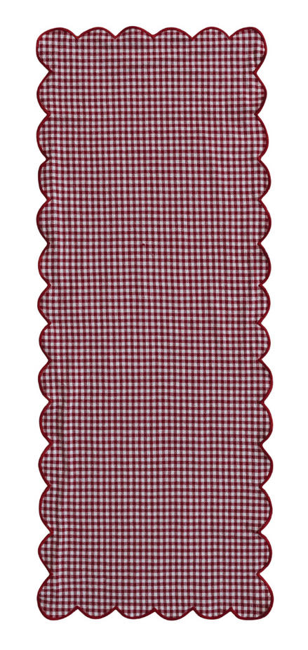 36" Two-Sided Table Runner with Stitched Edge