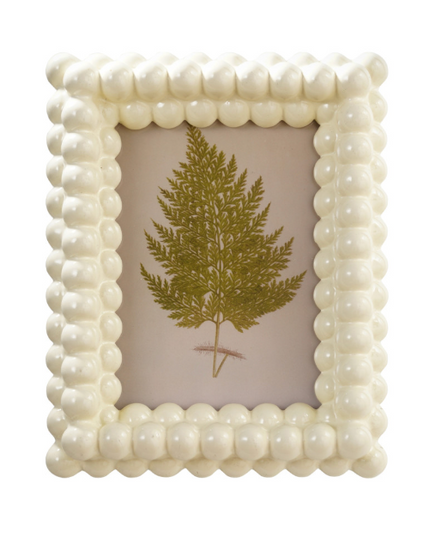 Resin and Glass Ball Picture Frame