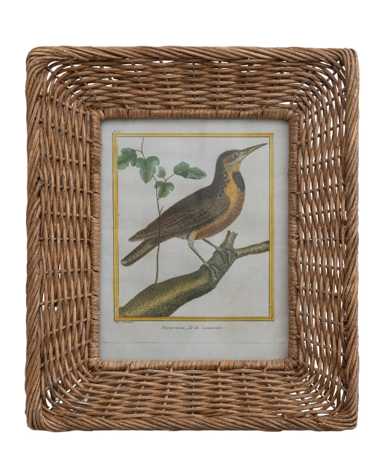 Hand Woven Rattan Picture Frame