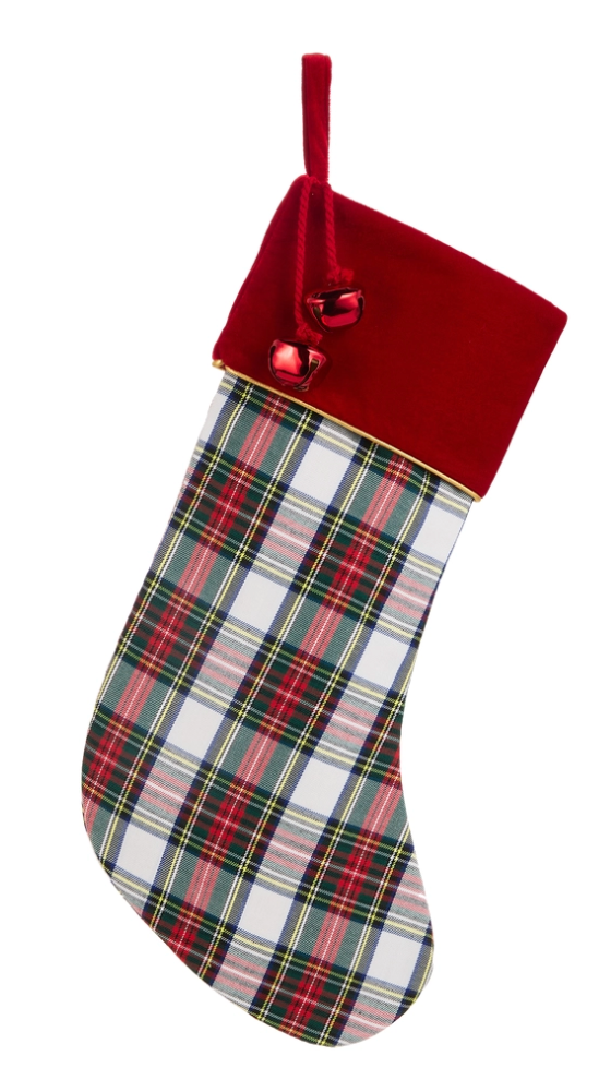 The Winter Estate Plaid Stocking