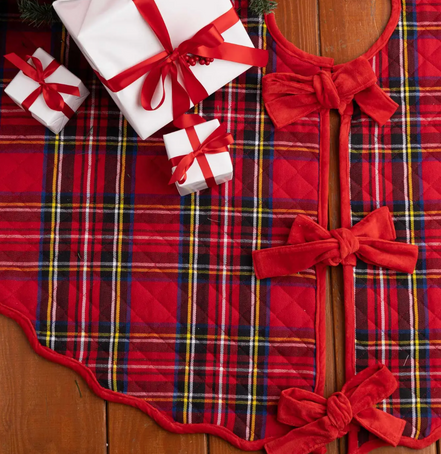 The Highland Holiday Tartan Tree Skirt