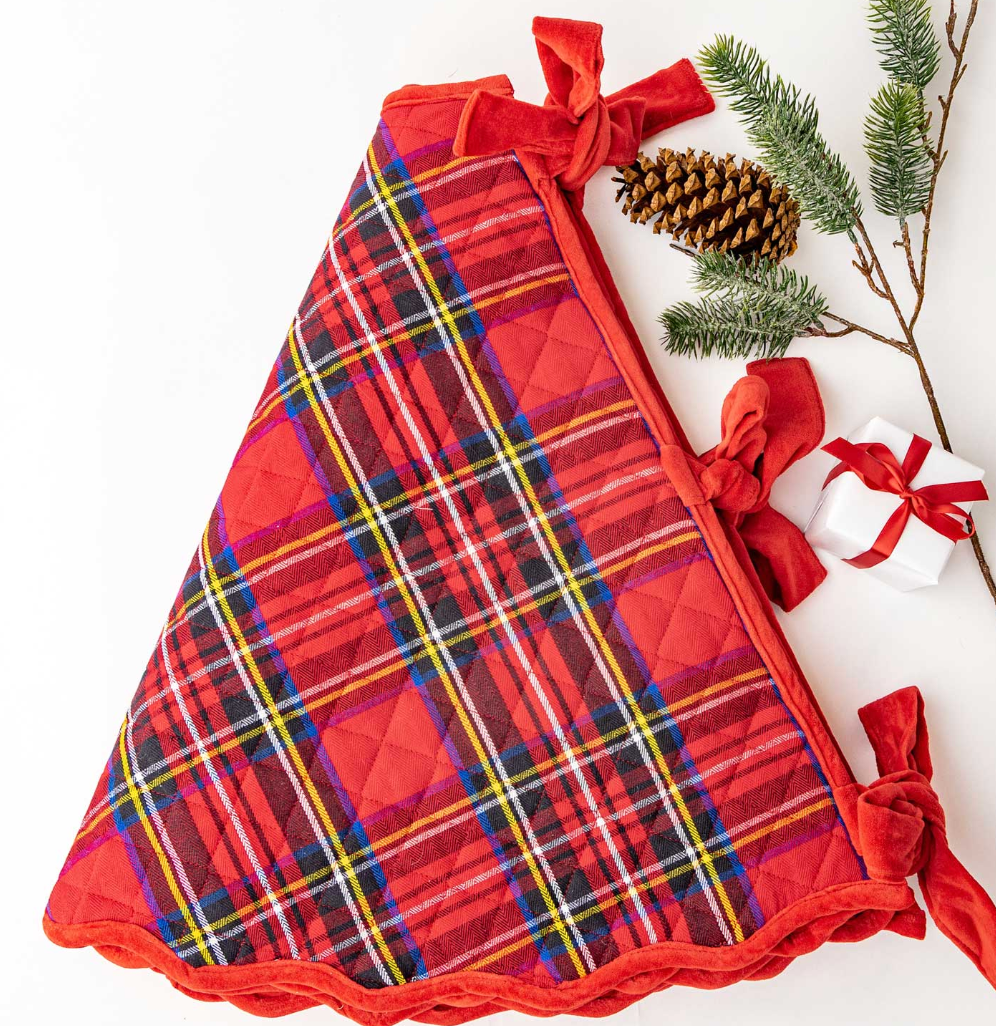The Highland Holiday Tartan Tree Skirt