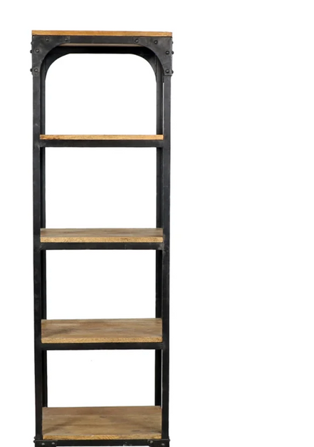 The Foundry Rolling Bookshelf