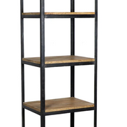 The Foundry Rolling Bookshelf