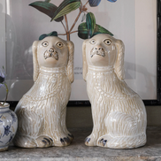 The Kensington Staffordshire Ceramic Dogs