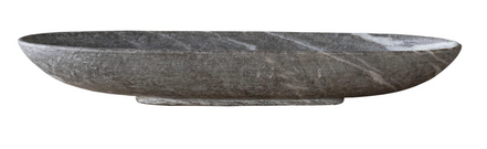 The Montrose Black Marble Bowl