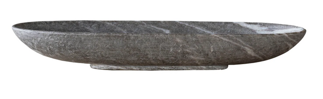 The Montrose Black Marble Bowl