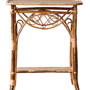 The Waverly Rattan Side Table