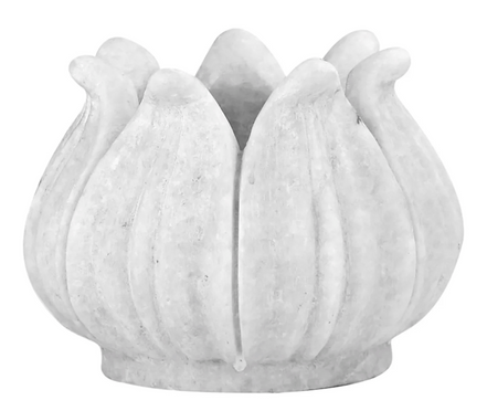 The Fleur de Lotus Marble Planter