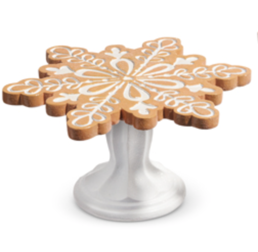 8" Gingerbread Cookie Pedestal