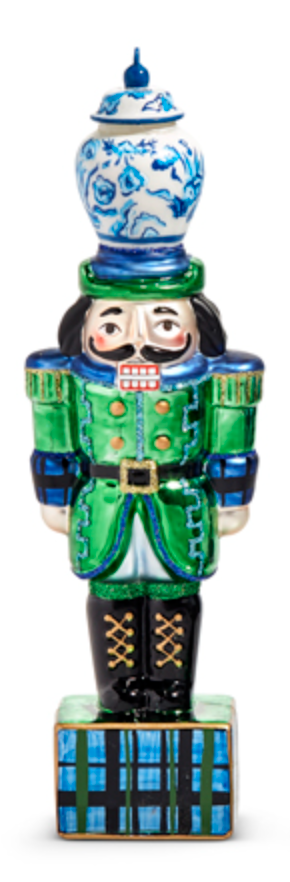 Tartan Nutcracker Ornament